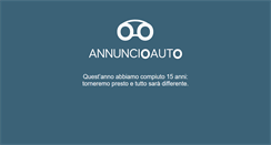 Desktop Screenshot of annuncioauto.it